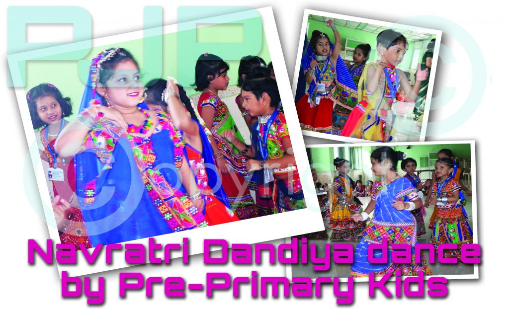 Garba Dance by Pre-Primary Students – P. J. PANCHOLIA HIGH SCHOOL